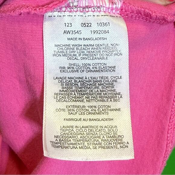 Columbia Pink Short Sleeve Cropped Tee Vibrant Casual Comfort, Size 2X - Picture 4 of 6